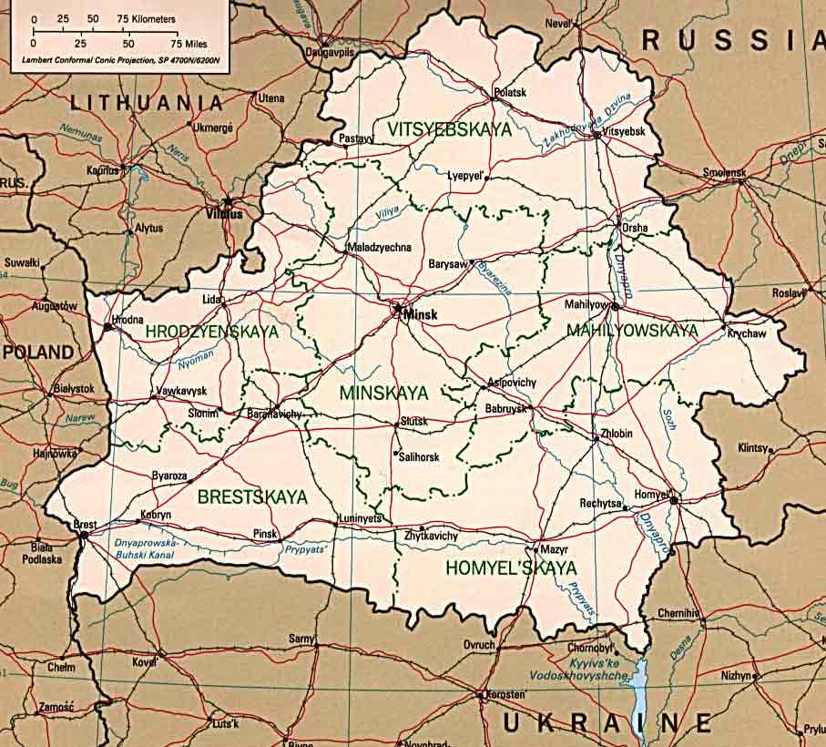 belarus sehirler haritasi